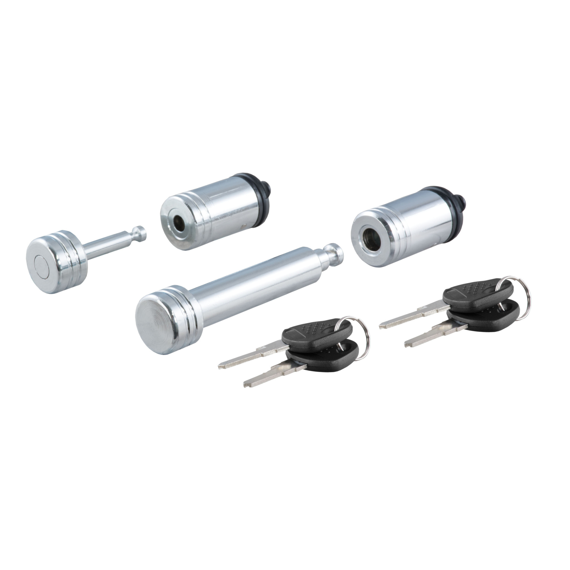 Curt Manufacturing Trailer Lock Set — 2in. Receiver, 7/8in. Coupler Latch Span, Model# 23526